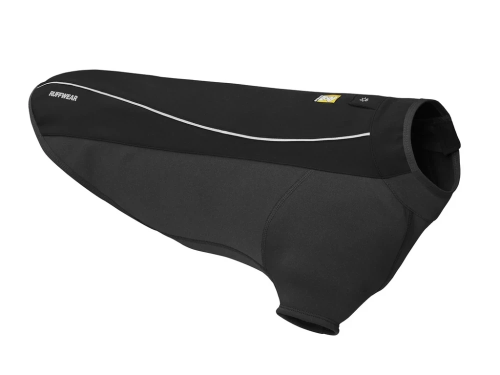 Ruffwear Cloud Chaser™ Winter Softshell Hundemantel Obsidian Black 4 Ruffwear Cloud Chaser™ Winter Softshell Hundemantel Obsidian Black – Bild 2