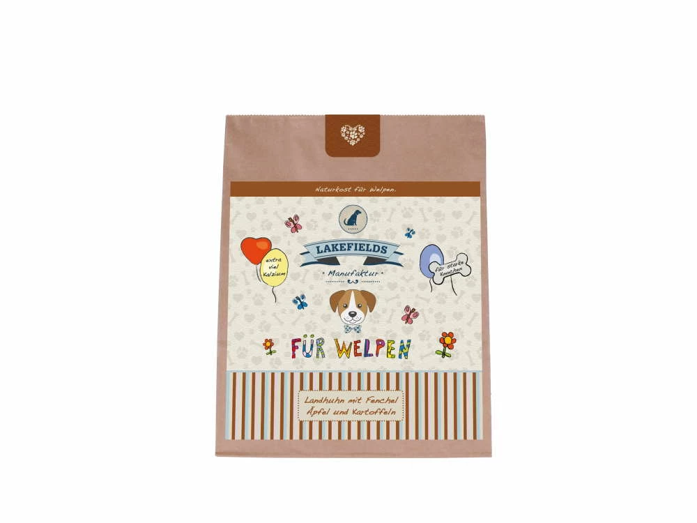 Lakefields Trockenfleisch-Menü Huhn Für Welpen 3 Lakefields Trockenfleisch-Menü Huhn Für Welpen