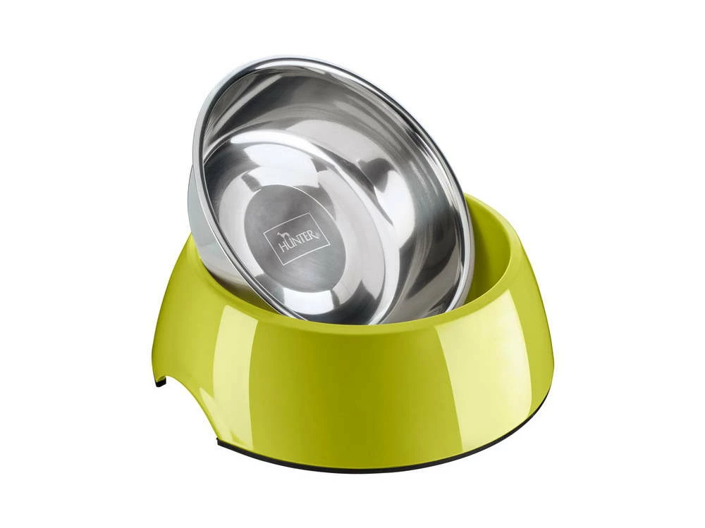 Hunter Melamin Hundenapf Lemon 4 Hunter Melamin Hundenapf Lemon – Bild 2