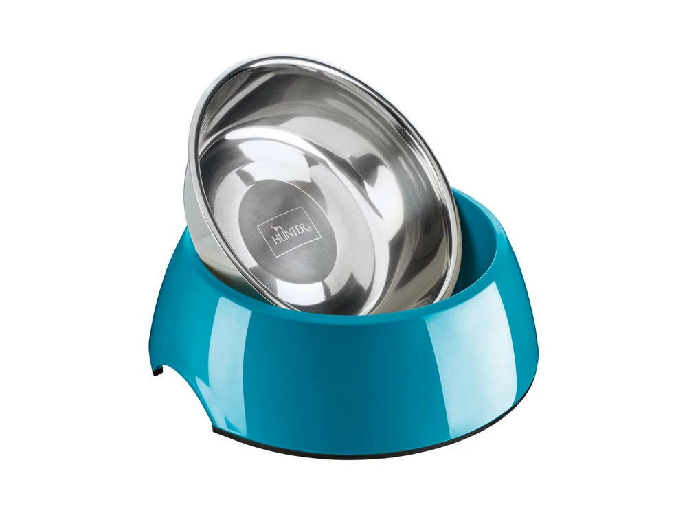 Hunter Melamin Hundenapf Petrol 4 Hunter Melamin Hundenapf Petrol – Bild 2