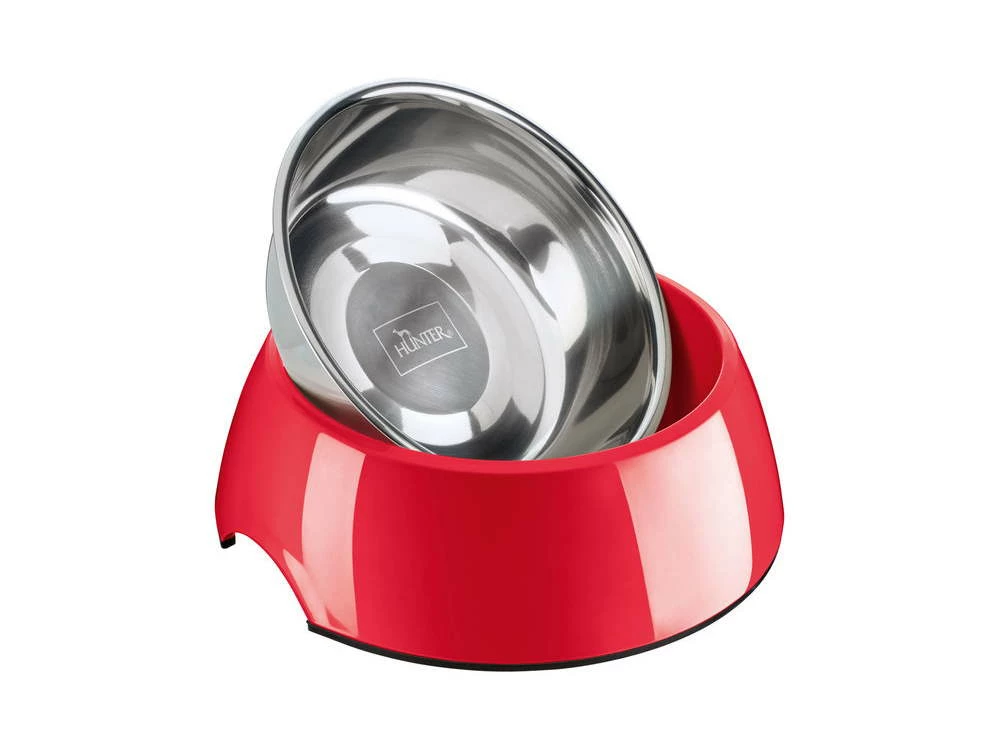 Hunter Melamin Hundenapf Rot 4 Hunter Melamin Hundenapf Rot – Bild 2