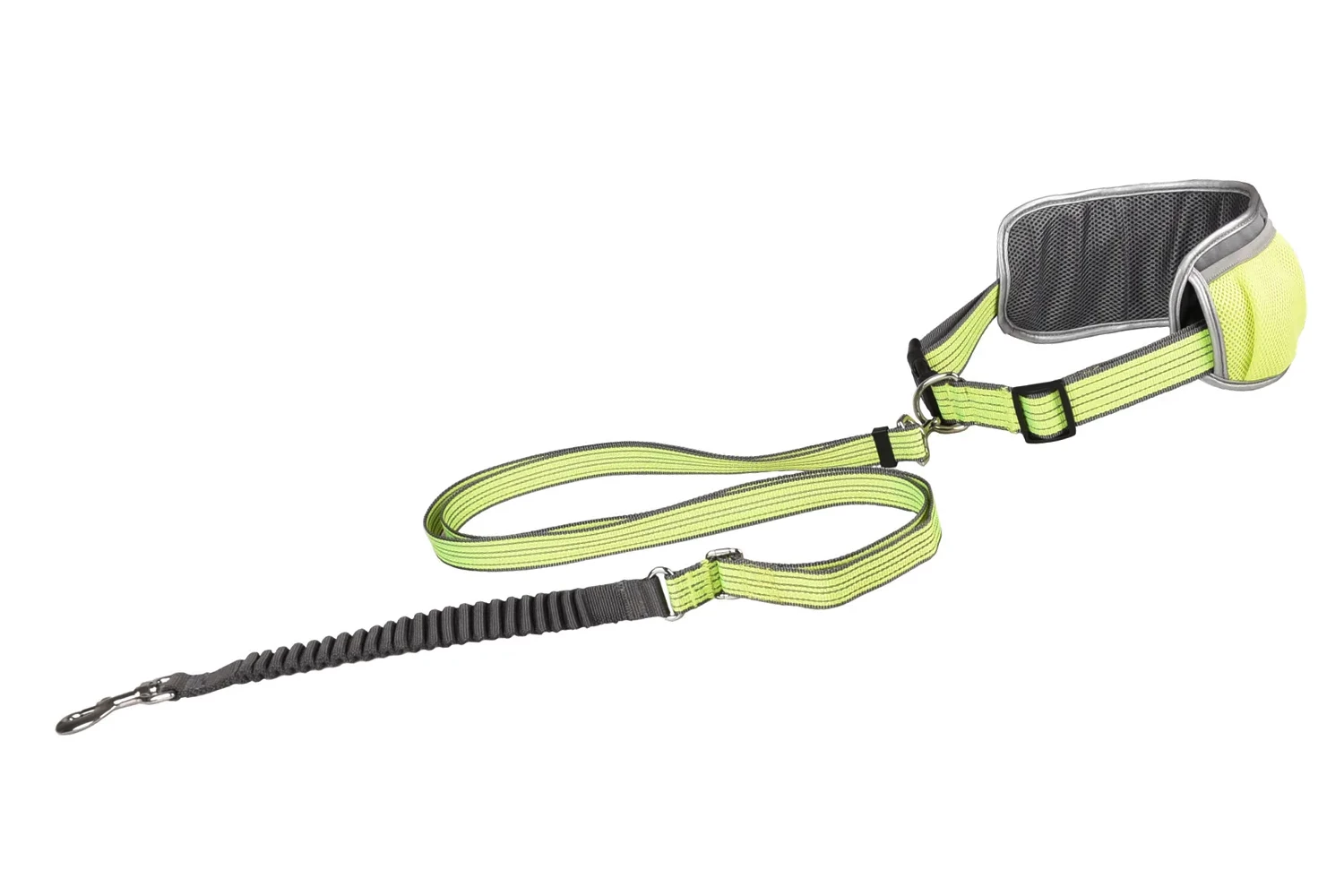 Jogging-Hüftgurt Mit Hundeleine Gelb 3 Jogging-Hüftgurt Mit Hundeleine Gelb