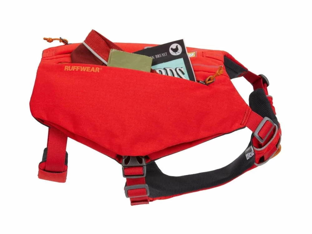 Ruffwear Switchbak Hundegeschirr Mit Taschen Red Sumac 5 Ruffwear Switchbak Hundegeschirr Mit Taschen Red Sumac – Bild 3