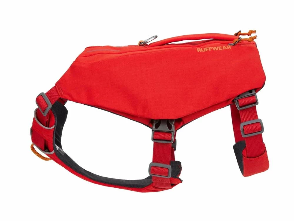 Ruffwear Switchbak Hundegeschirr Mit Taschen Red Sumac 6 Ruffwear Switchbak Hundegeschirr Mit Taschen Red Sumac – Bild 4