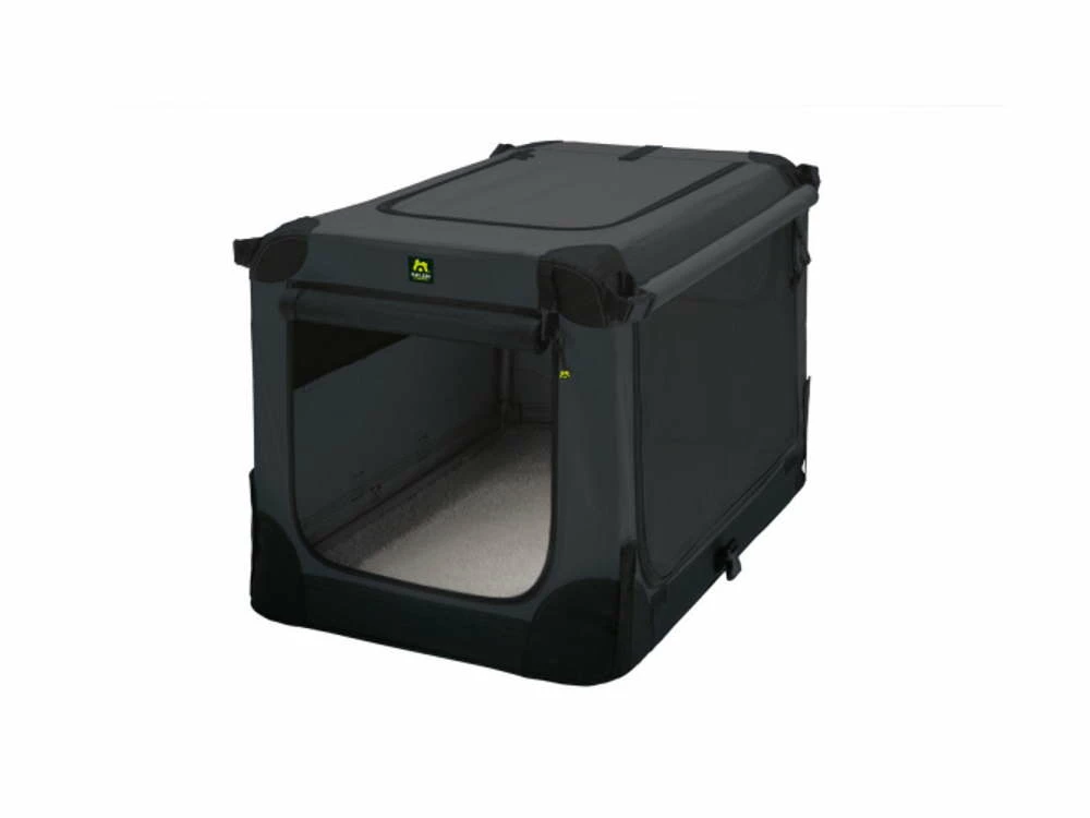 Maelson Soft Kennel Hundebox Anthrazit 4 Maelson Soft Kennel Hundebox Anthrazit – Bild 2