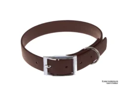 Relaxoo Biothane Hundehalsband Dunkelbraun 13 Mm Breit