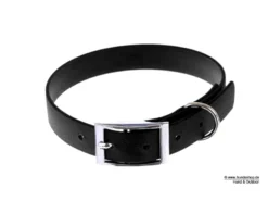 Relaxoo Biothane Hundehalsband Schwarz 13 Mm Breit
