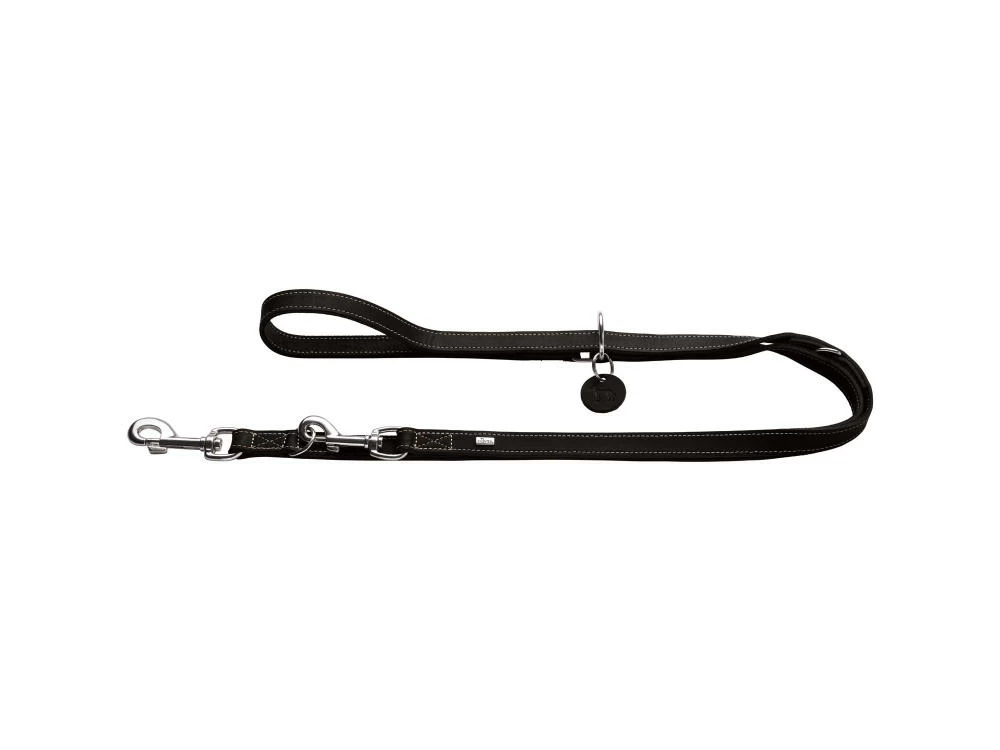 Hunter Aalborg Verstellbare Führleine Schwarz 3 Hunter Aalborg Verstellbare Führleine Schwarz