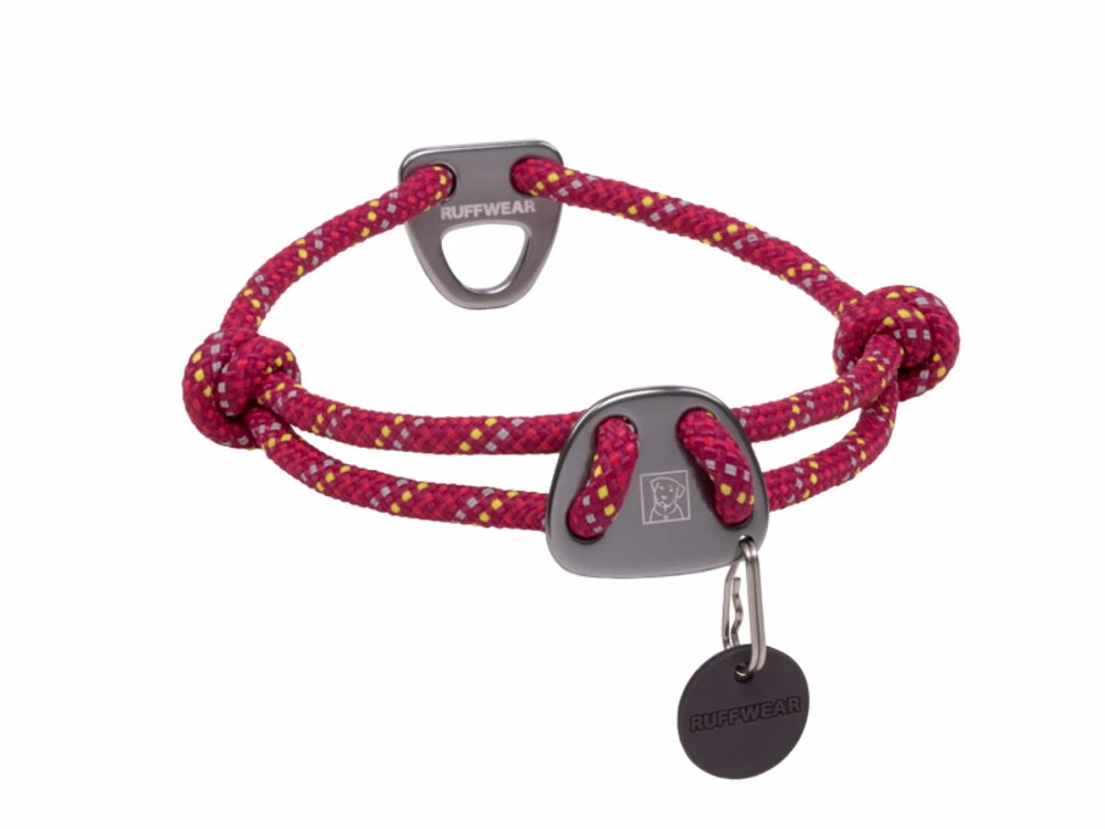Ruffwear Knot-a-Collar™ Hundehalsband Hibiscus Pink 3 Ruffwear Knot-a-Collar™ Hundehalsband Hibiscus Pink