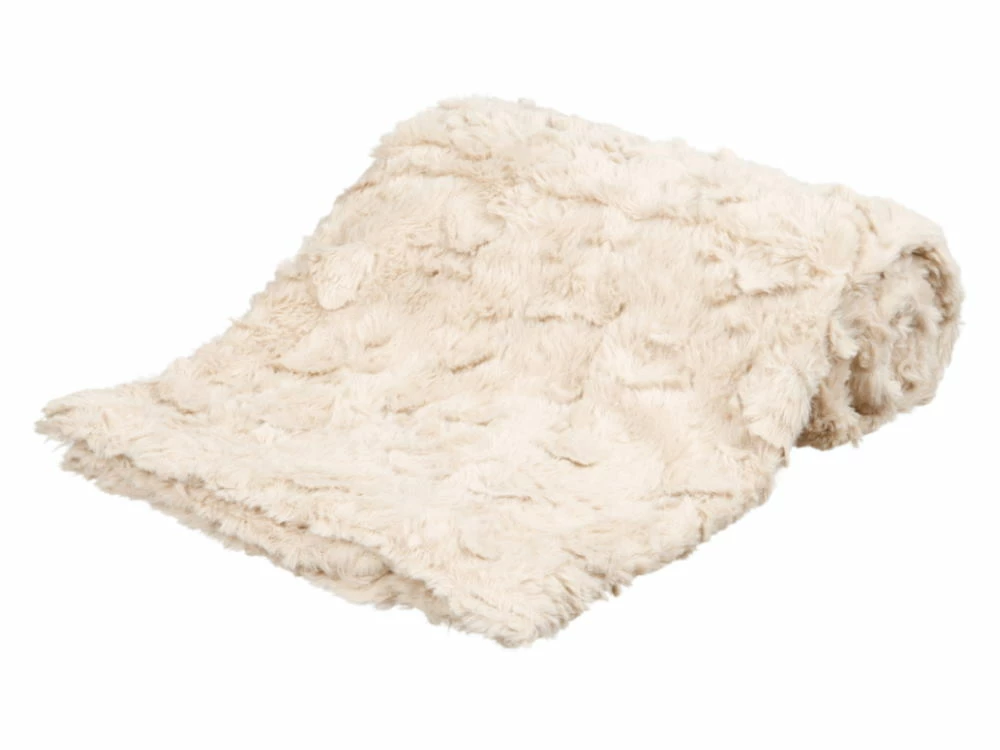 Trixie Weiche Hundedecke Cosy Beige 4 Trixie Weiche Hundedecke Cosy Beige – Bild 2