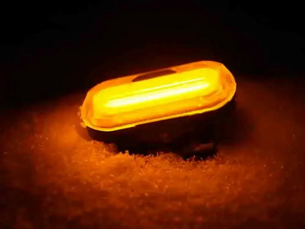 Grossenbacher Geschirrlicht BeatLEDz SG 2 Oval Gelb 4 Grossenbacher Geschirrlicht BeatLEDz SG 2 Oval Gelb – Bild 2