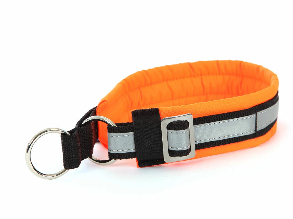 Weltmeisters Dogsport Hundehalsband Soft Mit Zugstopp Orange 3 Weltmeisters Dogsport Hundehalsband Soft Mit Zugstopp Orange