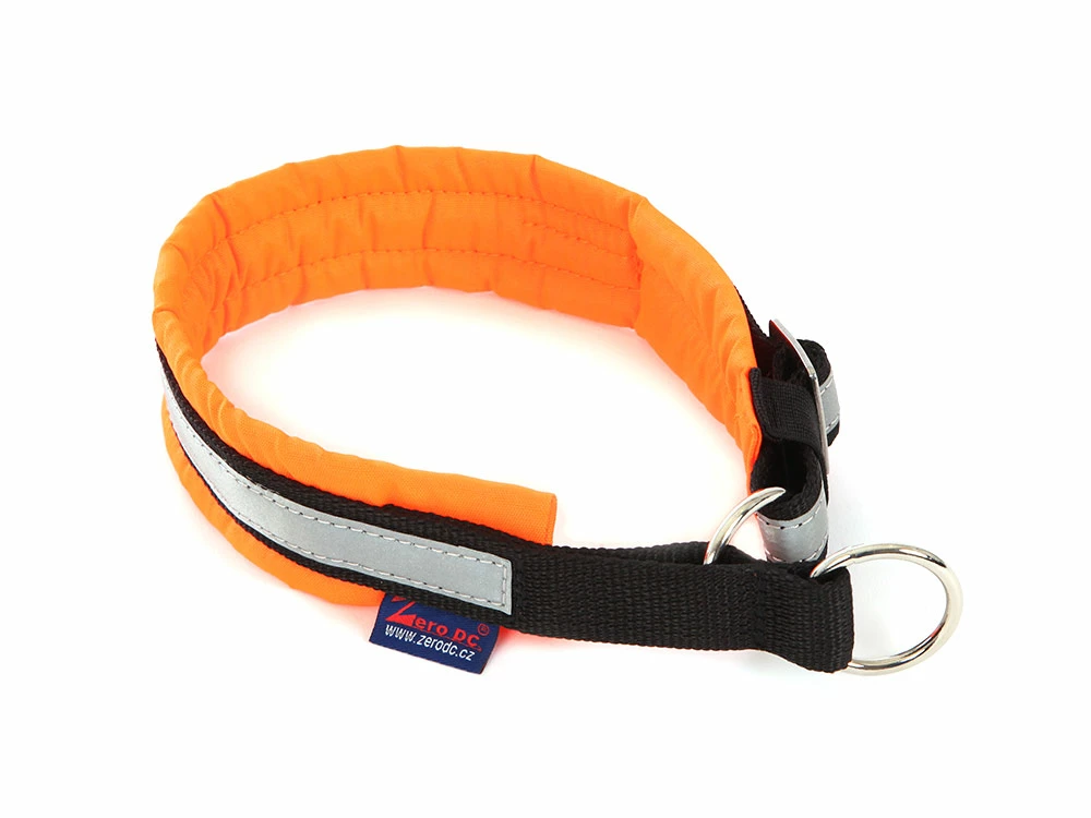 Weltmeisters Dogsport Hundehalsband Soft Mit Zugstopp Orange 4 Weltmeisters Dogsport Hundehalsband Soft Mit Zugstopp Orange – Bild 2