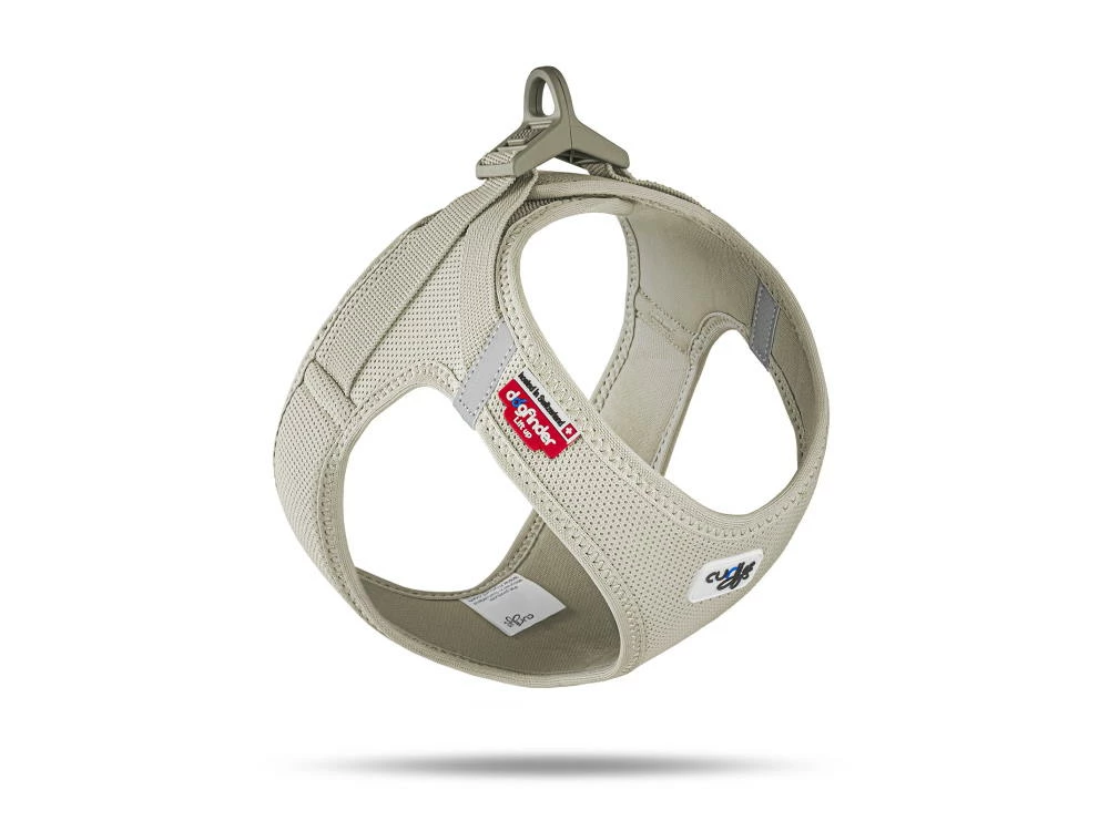 Curli Brustgeschirr Clasp Air-Mesh Light Tan 3 Curli Brustgeschirr Clasp Air-Mesh Light Tan
