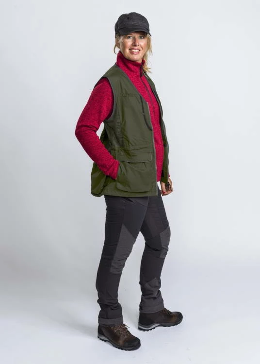 Pinewood® Dog Sports 2.0 Damen Weste Moosgrün 9 Pinewood® Dog Sports 2.0 Damen Weste Moosgrün – Bild 7