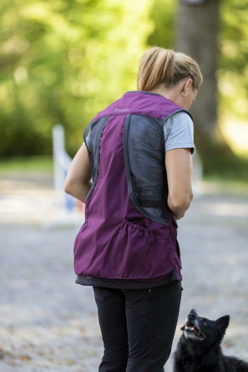 Pinewood® Dog Sports 2.0 Damen Weste Pflaume/anthrazit 9 Pinewood® Dog Sports 2.0 Damen Weste Pflaume/anthrazit – Bild 7
