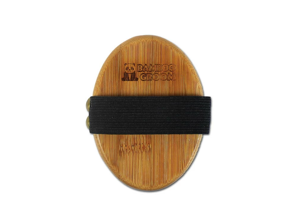 Bamboo Groom Handbürste Für Hunde Mit Wildschwein-Borsten 4 Bamboo Groom Handbürste Für Hunde Mit Wildschwein-Borsten – Bild 2