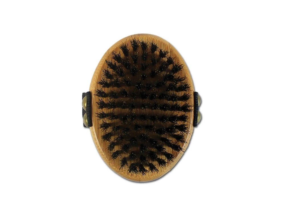 Bamboo Groom Handbürste Für Hunde Mit Wildschwein-Borsten 5 Bamboo Groom Handbürste Für Hunde Mit Wildschwein-Borsten – Bild 3