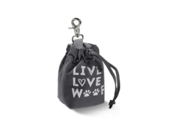 Wolters Happy Treat Bag Leckerliebeutel Dunkelgrau