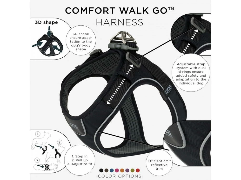 Dog Copenhagen Comfort Walk Go Hundegeschirr Black 6 Dog Copenhagen Comfort Walk Go Hundegeschirr Black – Bild 4