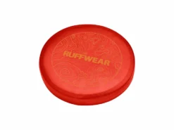 Ruffwear Camp Flyer Hunde-Frisbeescheibe Red Sumac