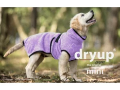 Dryup Cape Hundebademantel Mini Lavendel