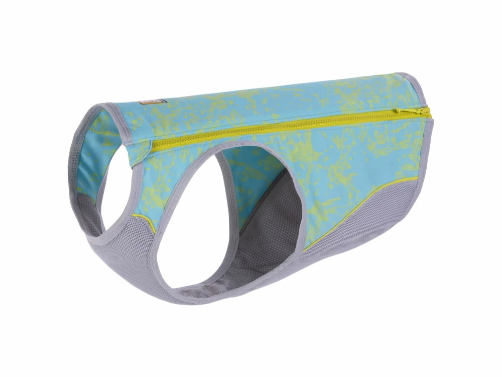 Ruffwear Swamp Cooler Zip Kühlweste Für Hunde Blue Mist 3 Ruffwear Swamp Cooler Zip Kühlweste Für Hunde Blue Mist