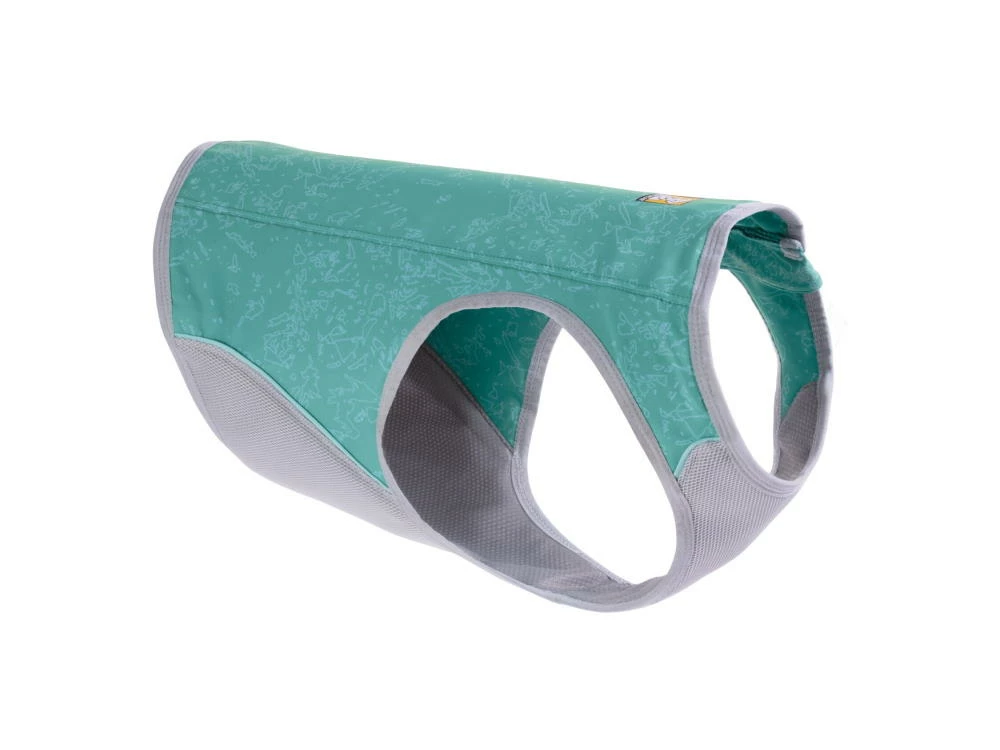 Ruffwear Swamp Cooler Zip Kühlweste Für Hunde Aurora Teal 4 Ruffwear Swamp Cooler Zip Kühlweste Für Hunde Aurora Teal – Bild 2