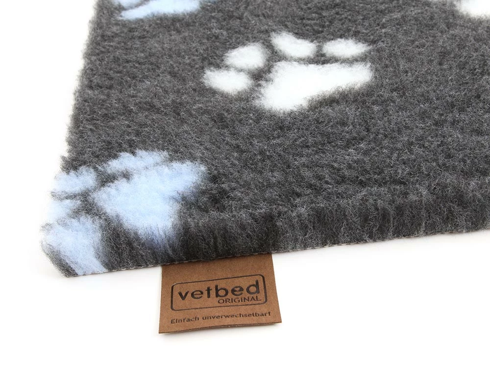 Original Vetbed Isobed SL Dunkelgrau Mit Blauen Pfoten 6 Original Vetbed Isobed SL Dunkelgrau Mit Blauen Pfoten – Bild 4