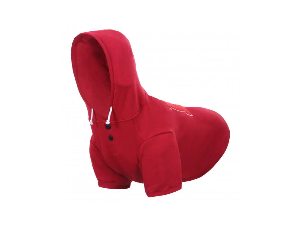 Rukka Pets Hunde-Hoodie Sierra Red 3 Rukka Pets Hunde-Hoodie Sierra Red