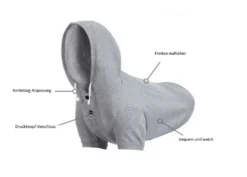 Rukka Pets Hunde-Hoodie Sierra Grau 11 Rukka Pets Hunde-Hoodie Sierra Grau -Günstiges Hundeshop Geschäft 935190 Product