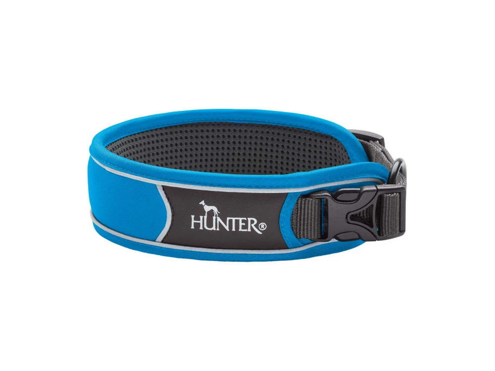 Hunter Divo Hundehalsband Hellblau/grau 3 Hunter Divo Hundehalsband Hellblau/grau