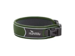 Hunter Divo Hundehalsband Grün/grau