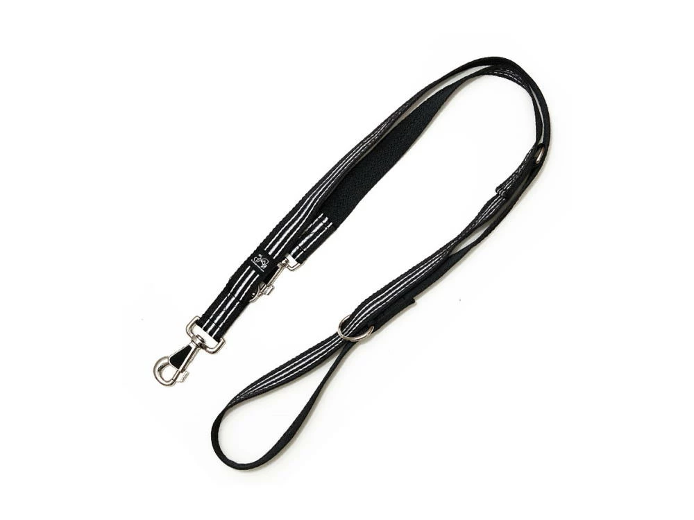 Feltmann Hundeleine Reflexband Schwarz 3 Feltmann Hundeleine Reflexband Schwarz