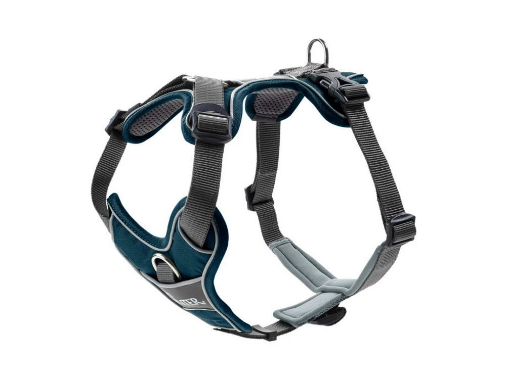 Hunter Hundegeschirr Divo Blau/grau 3 Hunter Hundegeschirr Divo Blau/grau