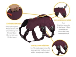 Ruffwear Web Master™ Hundegeschirr Red Sumac -Günstiges Hundeshop Geschäft 946022 Product