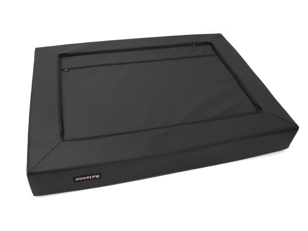 Relaxoo Viscobett Hundebett V2 Schwarz 5 Relaxoo Viscobett Hundebett V2 Schwarz – Bild 3