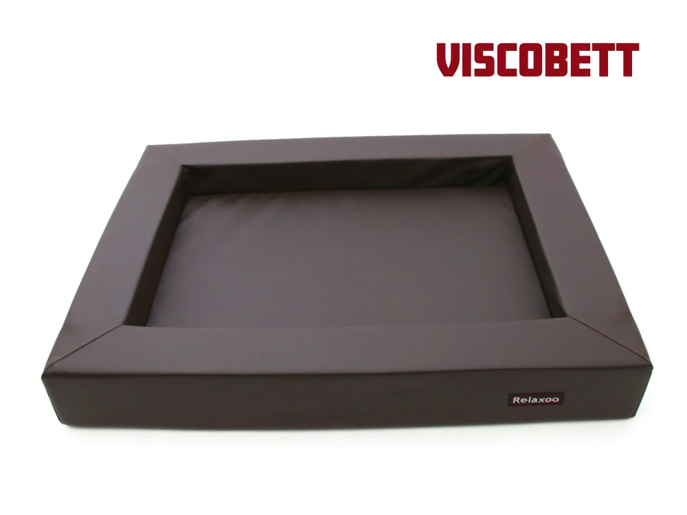Relaxoo Viscobett Hundebett V2 Braun 3 Relaxoo Viscobett Hundebett V2 Braun