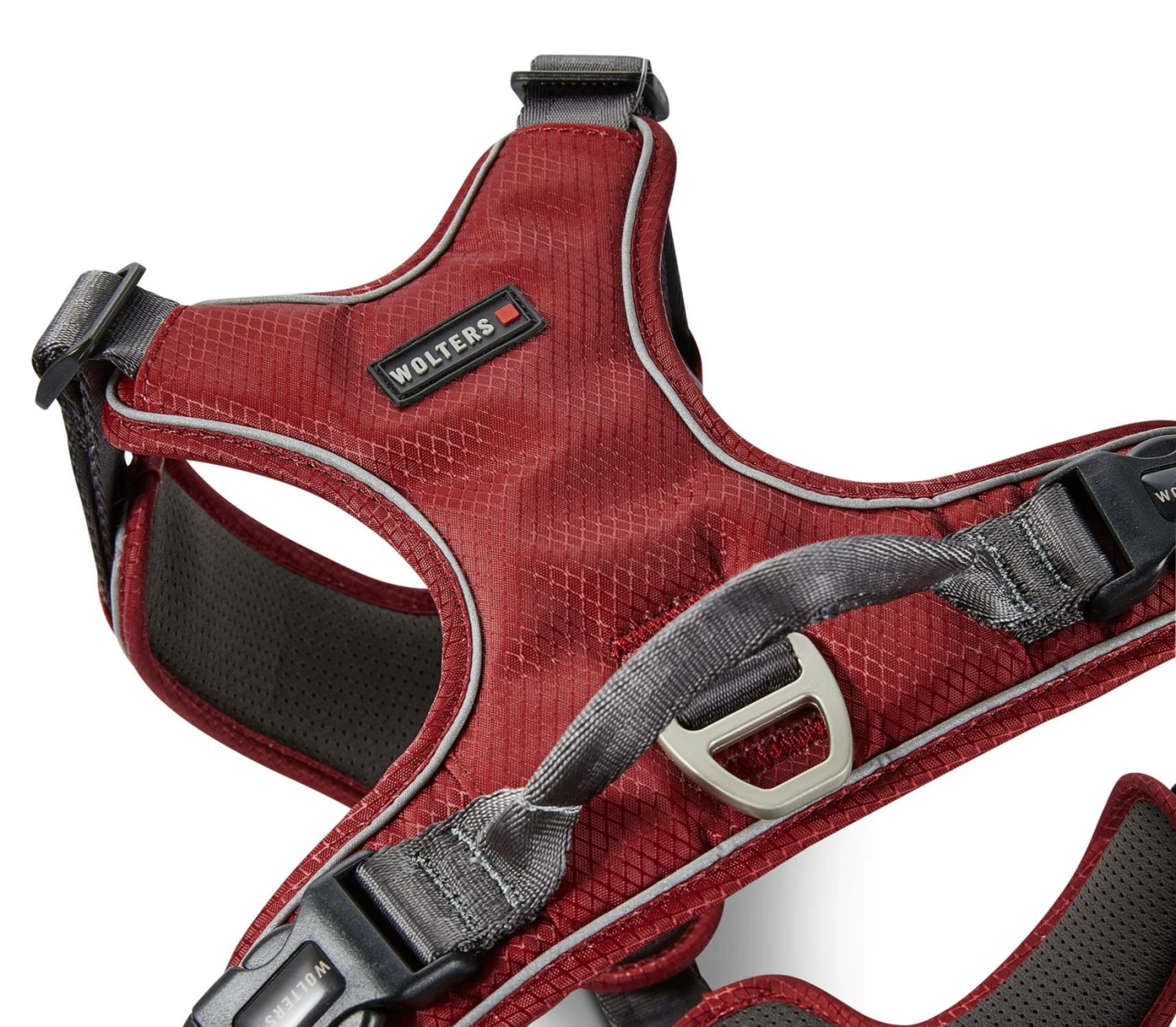 Wolters Active Pro Comfort Hundegeschirr Rot/anthrazit 4 Wolters Active Pro Comfort Hundegeschirr Rot/anthrazit – Bild 2