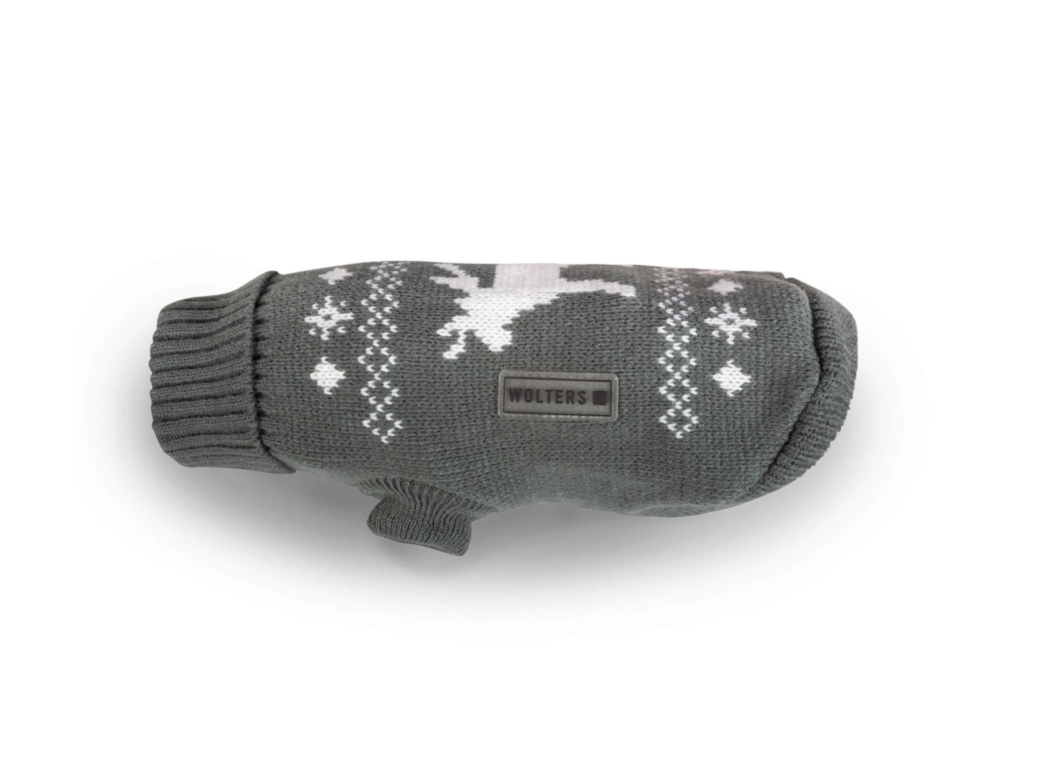 Wolters Strickpullover Elch Grau/weiß 3 Wolters Strickpullover Elch Grau/weiß