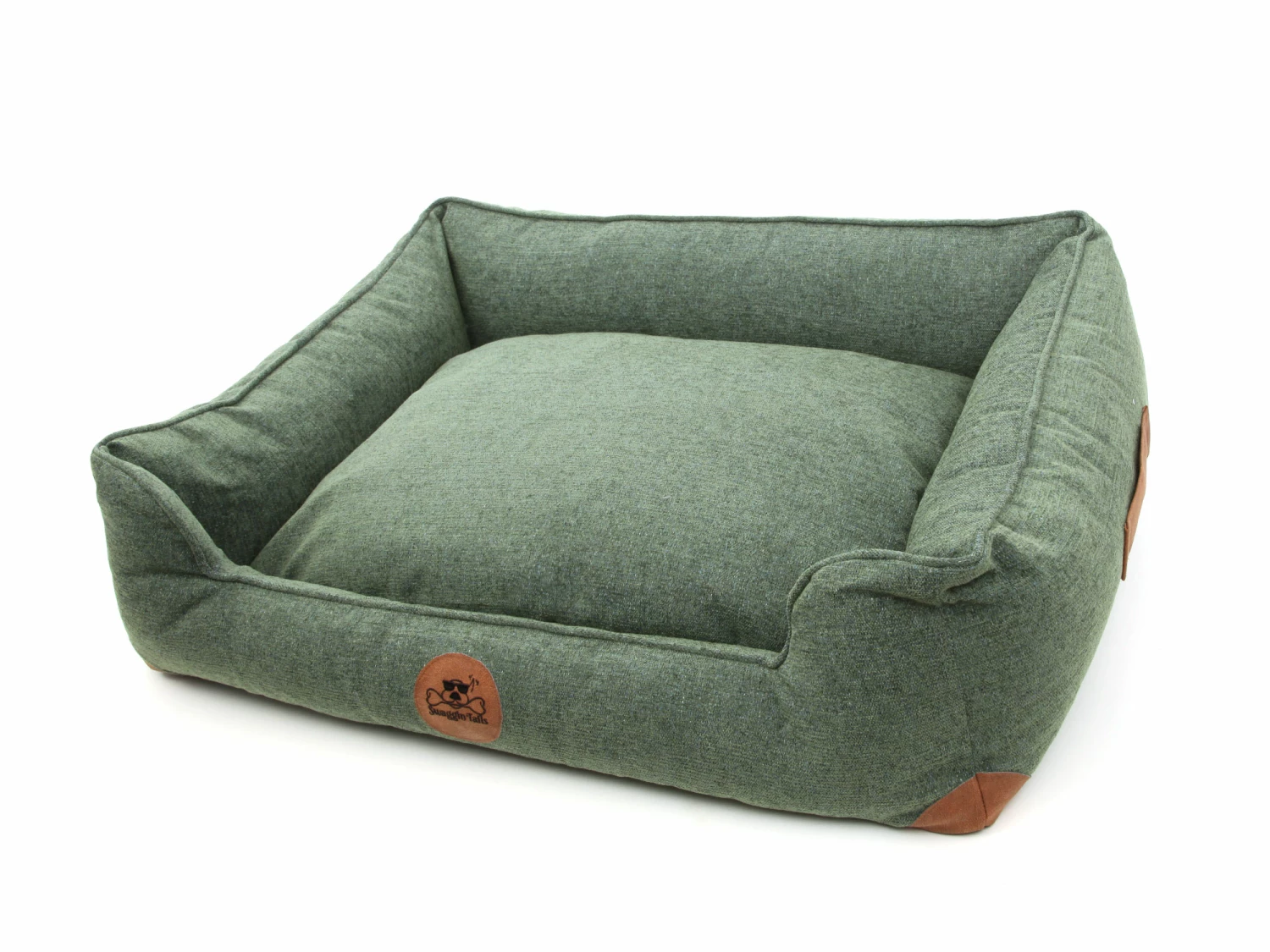 Swaggin Tails Hundebett Sömnig Waldgrün 4 Swaggin Tails Hundebett Sömnig Waldgrün – Bild 2