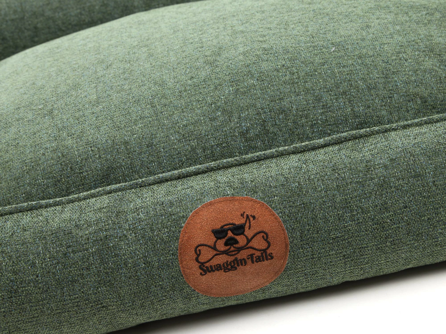 Swaggin Tails Hundebett Sömnig Waldgrün 5 Swaggin Tails Hundebett Sömnig Waldgrün – Bild 3