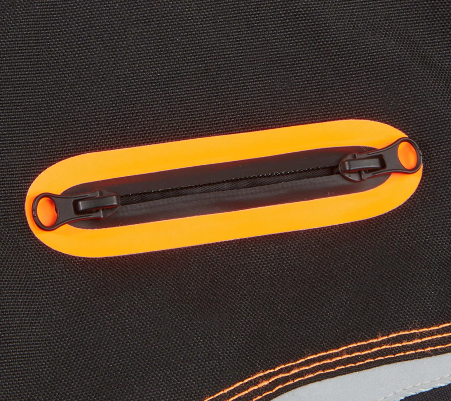 Wolters Regenjacke Xtra Strong Schwarz/neon Orange 5 Wolters Regenjacke Xtra Strong Schwarz/neon Orange – Bild 3