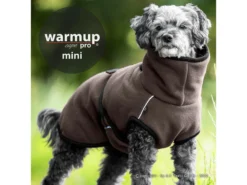 Warmup Cape Pro Mini Hundemantel & Bademantel Mocca