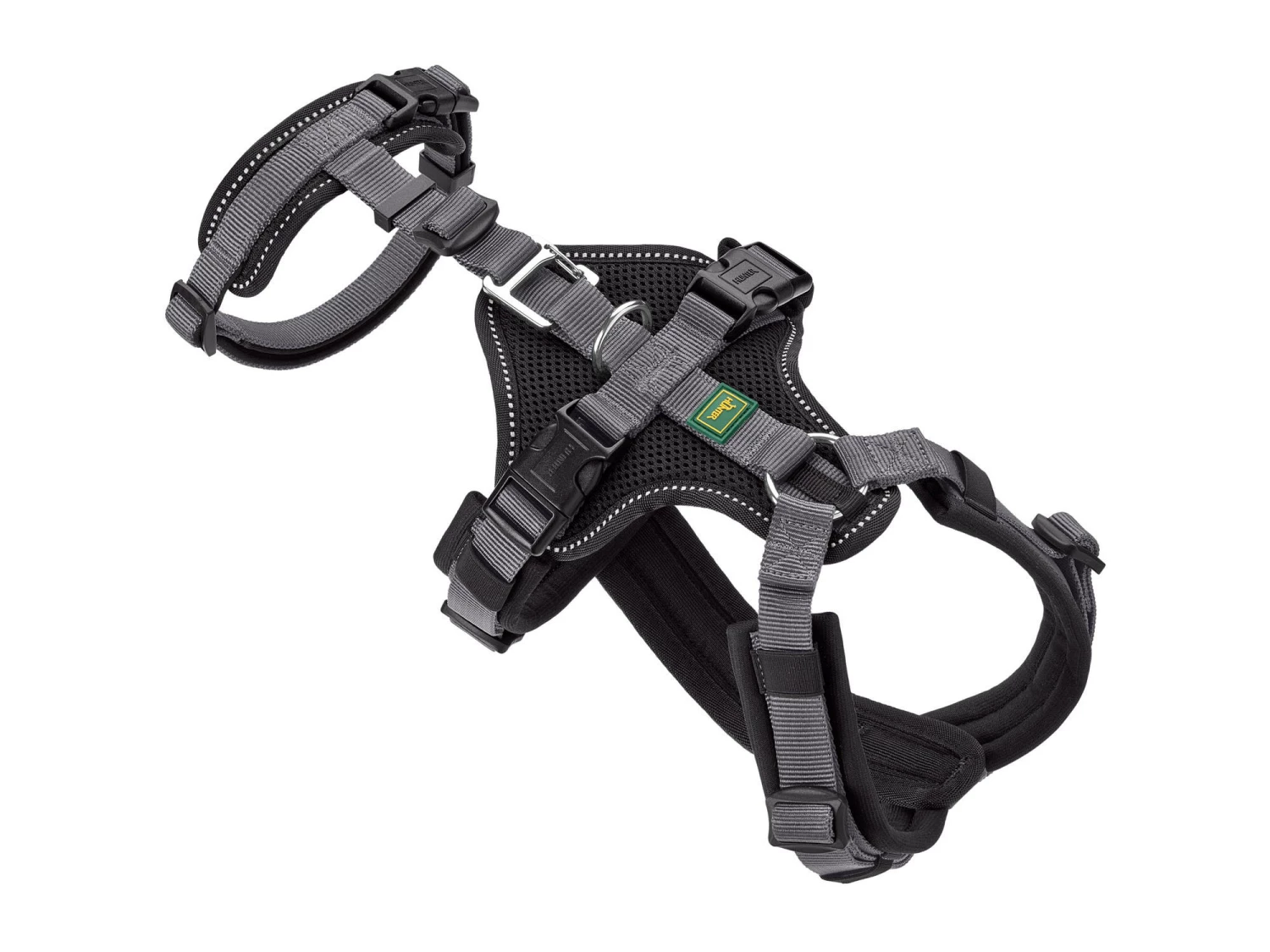 Hunter Sicherheitsgeschirr Maldon Schwarz/grau 5 Hunter Sicherheitsgeschirr Maldon Schwarz/grau – Bild 3