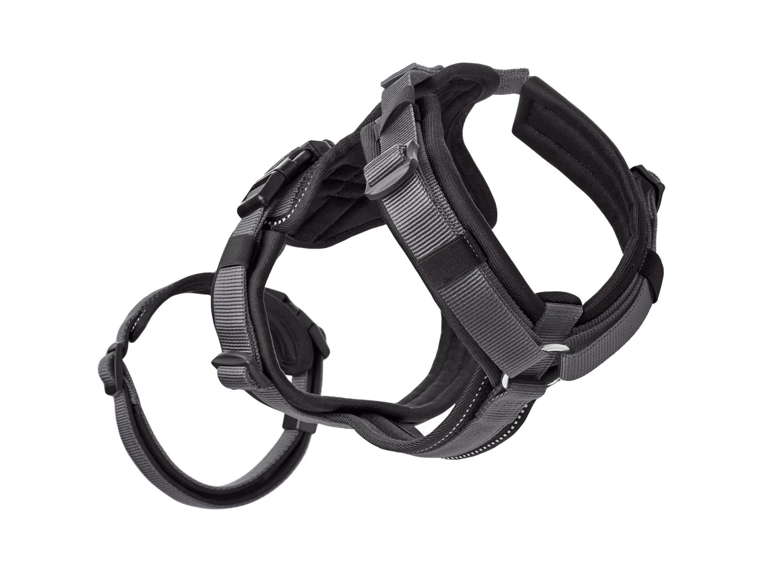 Hunter Sicherheitsgeschirr Maldon Schwarz/grau 6 Hunter Sicherheitsgeschirr Maldon Schwarz/grau – Bild 4