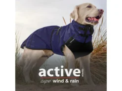 Active Cape Elastic Wind &amp; Rain Dark Blue