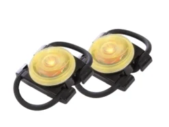 Grossenbacher Geschirrlicht BeatLEDz SG 1 Rund Gelb 2er Pack