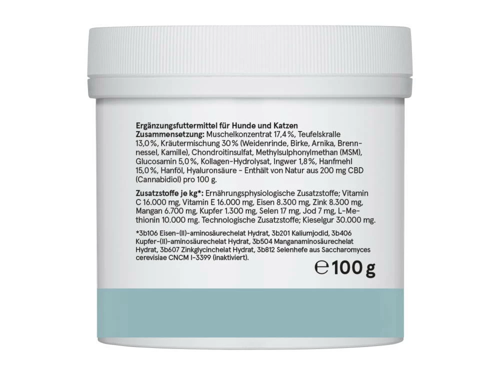 CBD Vital Gelenkskomplex Aktiv Für Hunde 4 CBD Vital Gelenkskomplex Aktiv Für Hunde – Bild 2