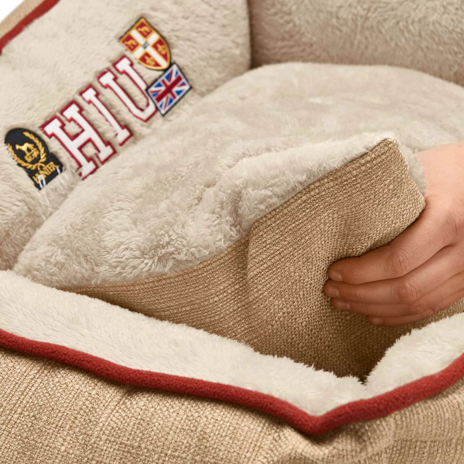 Hunter Hundesofa University Beige 4 Hunter Hundesofa University Beige – Bild 2